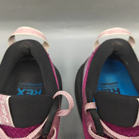 Asics Womens Gel Trabuco 12 1012B605 Purple Running Shoes Sneakers - Picture 4 of 10